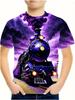 T-shirt Estive per T-shirt Grafiche Stampa 3D Manica Corta da Esterno Abbigliamento Bambino Ragazzo