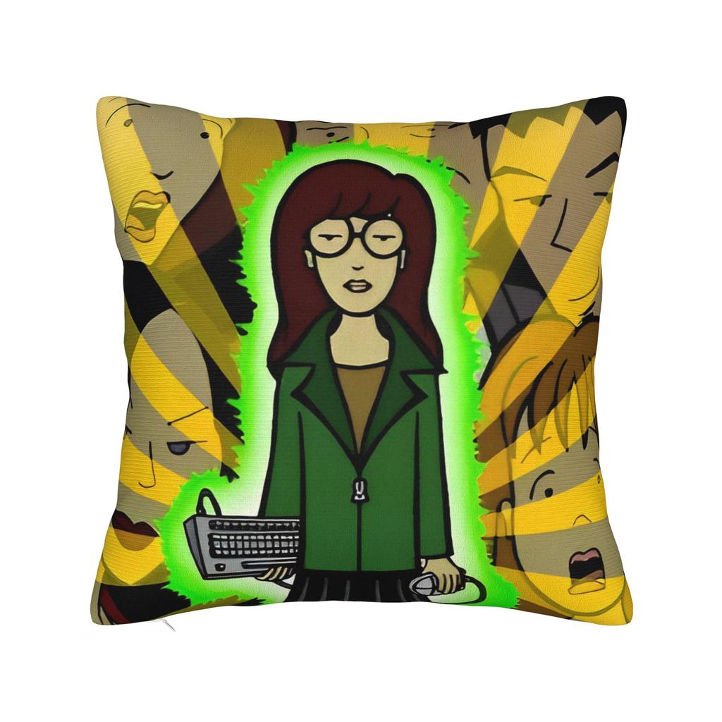 Darias Warhol Square Pillow Covers Polyester Home  Cushion Cover Cute Decor Throw Pillow Case 45*45