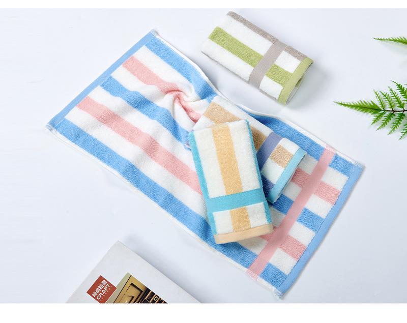 4-Pack Pure Cotton Small Towels for Face and Bath: Absorbent, Lint-Free, Unisex Washcloths