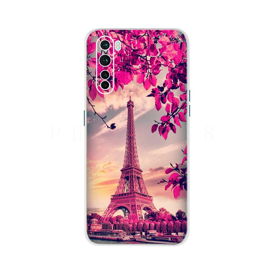 For Oneplus Nord Case AC2001 AC2003 Soft Silicone TPU Back Cover For One Plus Nord 1+Nord Phone Cases Oneplus Nord Fundas Bumper