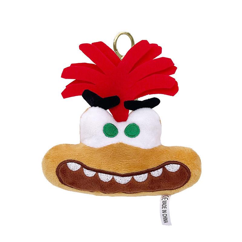 Adorable Inside Out 2 Plush Toys Premium Short Plush Material Cute Keychain Sizes