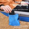 Camping Hängematte Tragbares Fallschirm-Nylon Hängebett Mit 2 Baumgurten Geeignet Für Rucksackreisen Strand Hof Und Terrasse