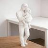 Father And Daughter Figurine 3D Printed Dad Holding Kid Statue Father's Day Birthday Gifts from Daughter