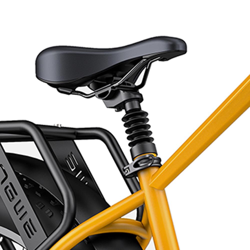 Engwe E26 250W Urban Commuter E-Bike 48V 16Ah, 26"×4.0" Reifen, Hydraulische Scheibenbremse, Vollfederung, LCD-Display, Shimano 7-Gang City Pedelec