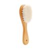 Baby Massage & Cleaning Set: Beechwood, Wool, Pearwood Brushes & Combs