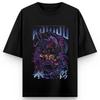 2026 New One Piece Anime Print Oversized Pure Cotton Tshirt for Men and Women Homme Style Casual Harajuku Theme