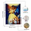 Full Round Diamond Painting Beauty and The Beast Art Rhinestone Picture Mosaic DIY 5D Cross Stitch Embroidery Home Decoration