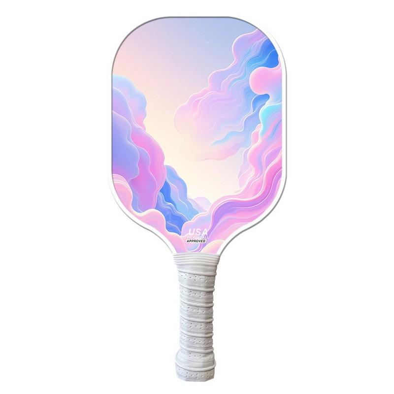 Fiberglass Pickleball Paddle Lightweight Durable Outdoor Training Racket