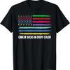 New Limited Cancer Sucks In Every Color Fighter Funk T Shirt