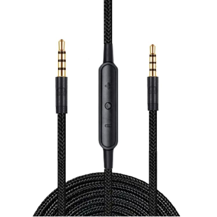 

Replacement Gaming Headsets Cable for G433 G233 GPRO X Earphone Wire 3.5mm Braide Cord with Inline Mute Switcher 2 meters