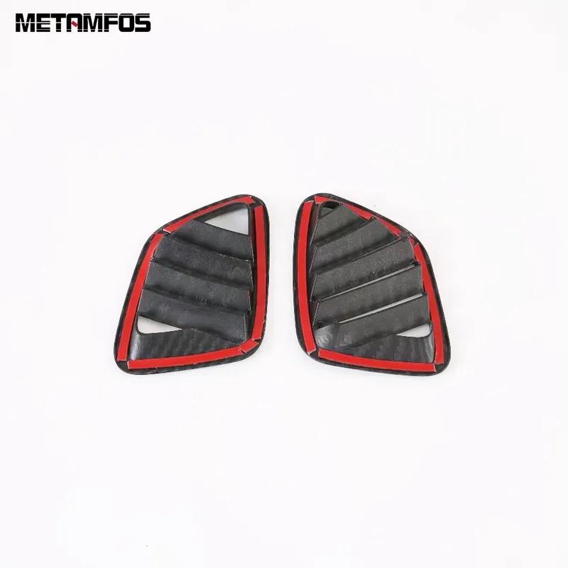 Interior Accessories For Kia K7 Cadenza -   Carbon Fiber Front Upper Air Conditioner AC Vent Outlet Cover Trim