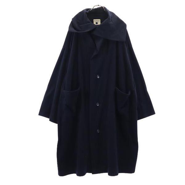 Plantation 90s Made In Japan Issey Miyake Long Coat Navy Men's Used