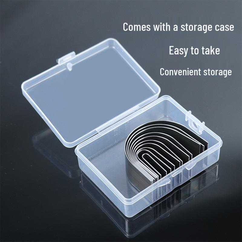 U-Shaped & C-Shaped Leather Belt Tail Punch Die-Cutting Tool for DIY Watch Strap & Leather Goods