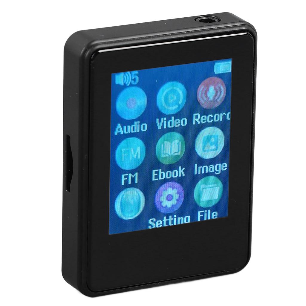 Music Player Touch Screen Bluetooth MP3 Player 32GB 210mAh Portable Students MP3 Player for Music Video