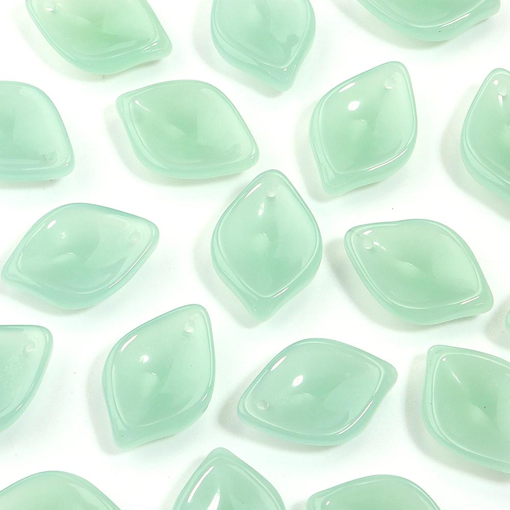 50pcs/lot Epiphyllum Petal Lampwork Beads Colorful Loose Glass Beads For Jewelry Making DIY Bracelet Necklace Crafts Accessories