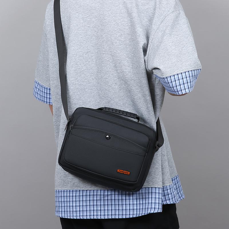 Herren Umhängetasche Einfarbig Große Kapazität Tasche Pendler Reise Crossbody Tasche