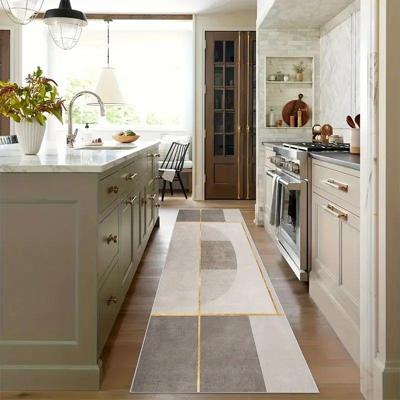 SXB Simple Long Carpet, Corridor, Entrance Floor Mat, Bedside, Kitchen, Living Room, Club Mat, Home Decoration