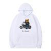 Wintersportwagen Reiches Bärenmuster Bedruckte Hoodies Modische Lässige Sportliche Langärmelige Herren- und Damen-Unisex-Kapuzensweatshirts