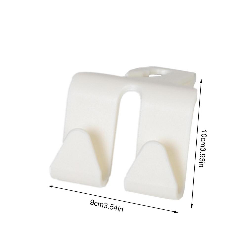 

Headrest Hanger Hook U-Shaped Headrest Storage Holder Auto Seat Hook Organizer Interior Accessories For Purse Coats Umbrellas білий