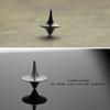 Metal Gyro Great Accurate Silver Spinning Top Hot Movie Totem Print Spinning Top APDA7A08