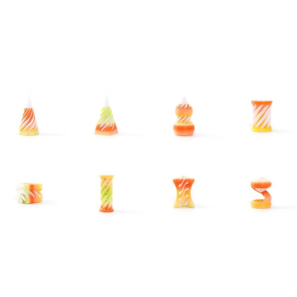 Passthrough Sculpture 3D Printed Spiral Cone Toy Decorative 3D Printed Rotating Pyramid  Halloween