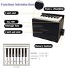 Interactive 2026 Desk Calendar, Swift Compact Piano with 52 Music Sheets, Miniature Playable Piano