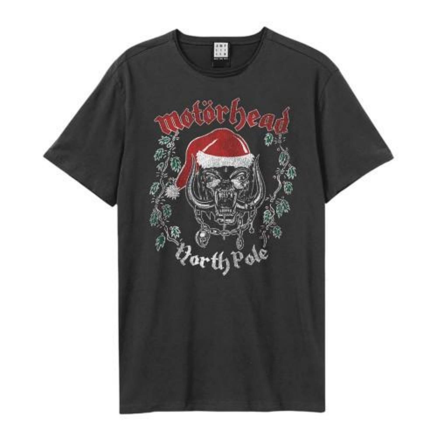 Amplified Unisex Adult North Pole Motorhead T-Shirt S разноцветный