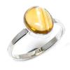 Natural Citrine Gemstone Handmade 925 Solid Sterling Silver Gift Ring S.8 L0C57