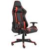 vidaXL Red PVC Swivel Gaming Chair