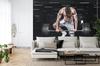 Photomural Bodybuilder With A Barbell Washable Fleece 368x280