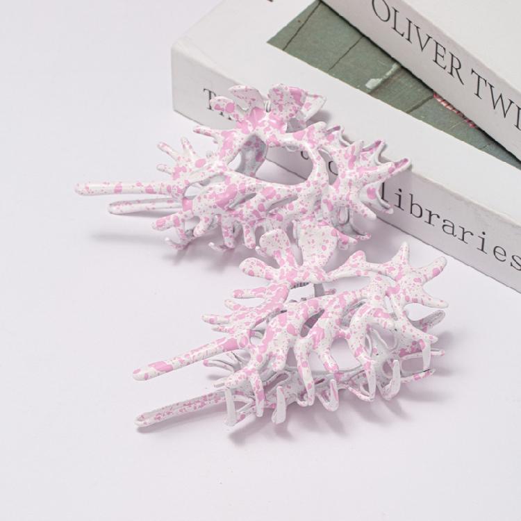 Conch Hair Claw Clip Large Acrylic Hair Jaw Clamps Styling Tools Hair Accessory