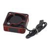 RC Car ESC Heatsink Fan, Lightweight RC Car Motor Cooling Fan, Aluminum and Plastic, DC 5-9V (Red)