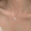 Women's Daily Free Chain Pink Heart Necklace