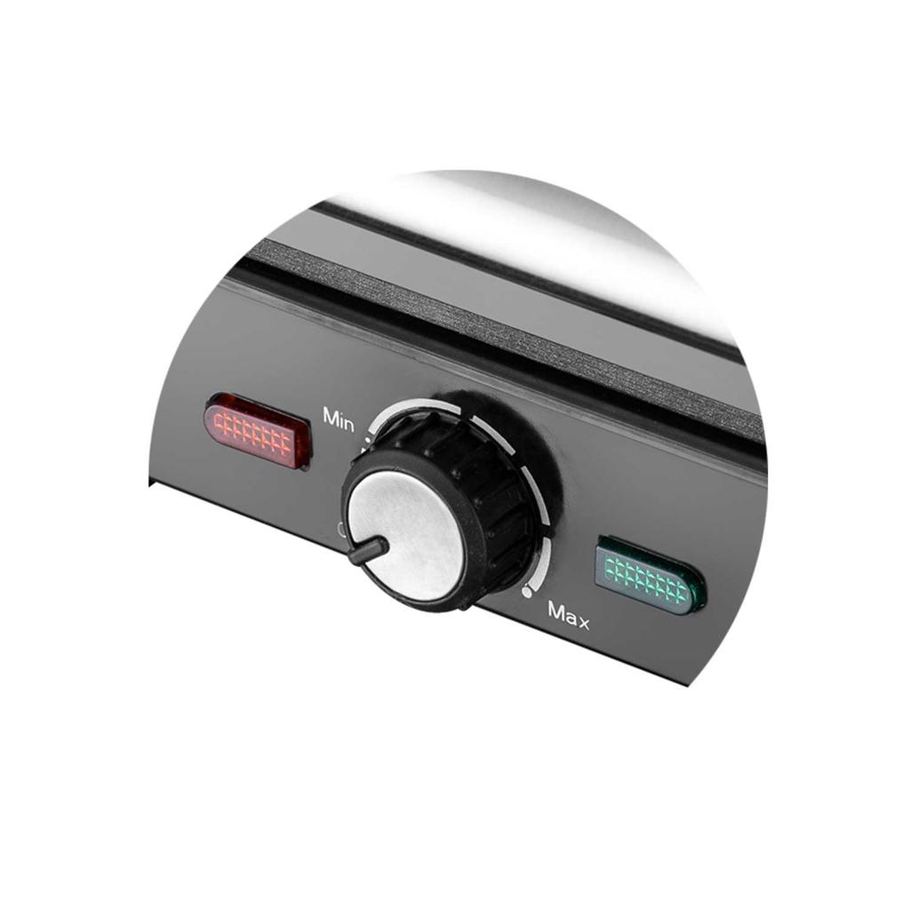 Electric Grill, Foldable, With Temperature Control