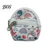 Keychain Accessory Mini Backpack Coin Purse, Scratch Resistant Zippered Compartment Bag, Waterproof Oxford Cloth Earphone Case Holder