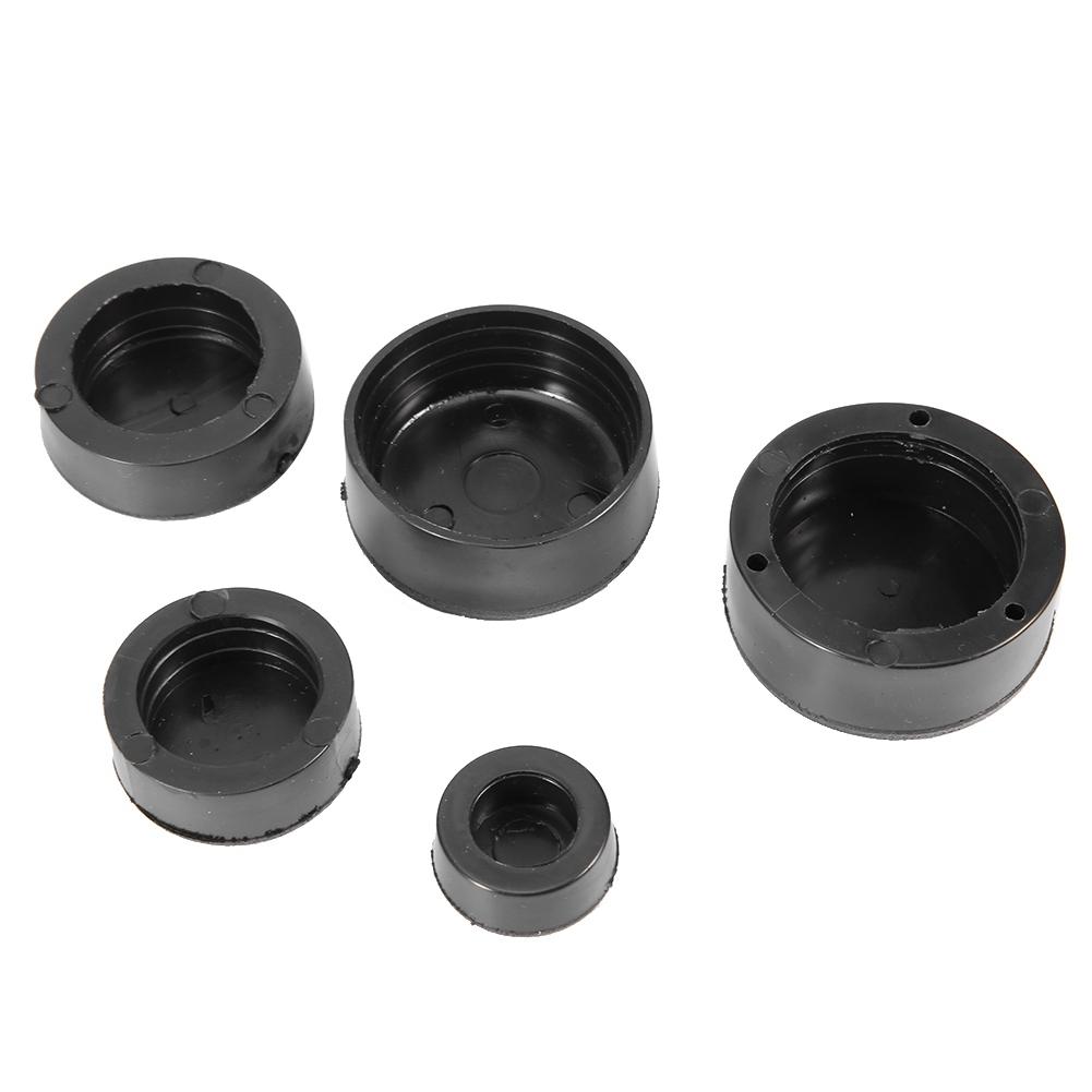 Motorcycle Frame Hole Cover Kit Decor Black  1300R Waterproof Dustproof