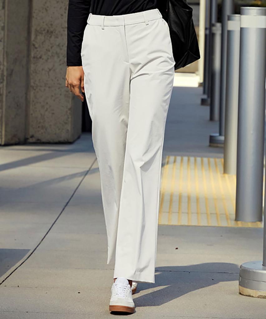 XEXYMIX Magic Banding Women'S Twill Slacks Tiny Cream Xtfss01J1_Xtfss02J1