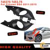 New For Citroen DS4 2011-2015 Front Bumper Fog Lamp Grille Trim Left or Right ABS Black 745375 Easy Installation Car Accessories