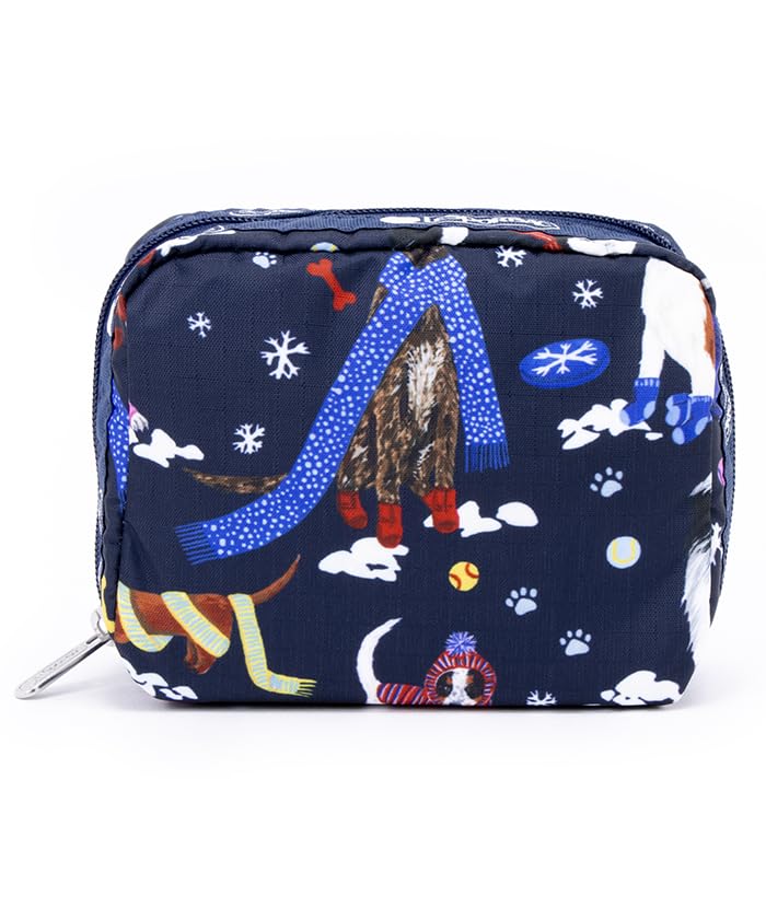 

Pouch SQUARE Snowy Paps [LeSportsac] [Official] COSMETIC/6701