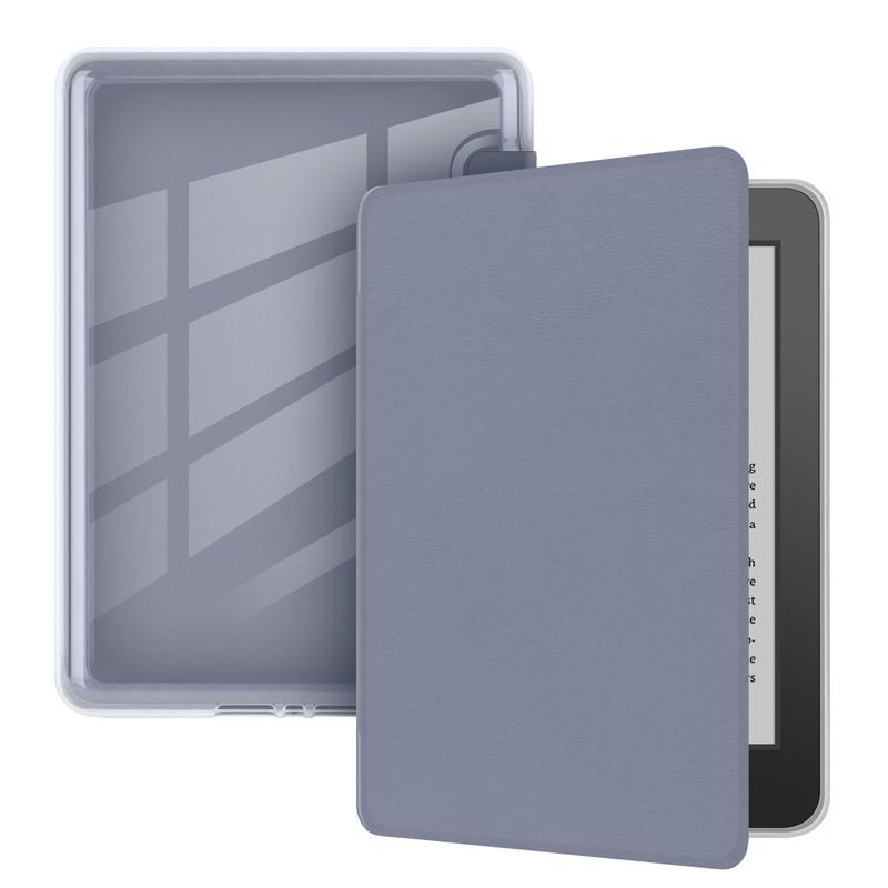 

Acrylic Case for Kindle Paperwhite Colorsoft 2024 2022 2021 2 3 6 10th 11th 12th Generation 6 6.8 7 Inch Protective Cover Pouch C2V2L3 RS23CV 22 24 лавандовый