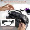 360 Rotatable Stainless Steel Waterproof Desk Phone Holder Stand Universal for Desktop