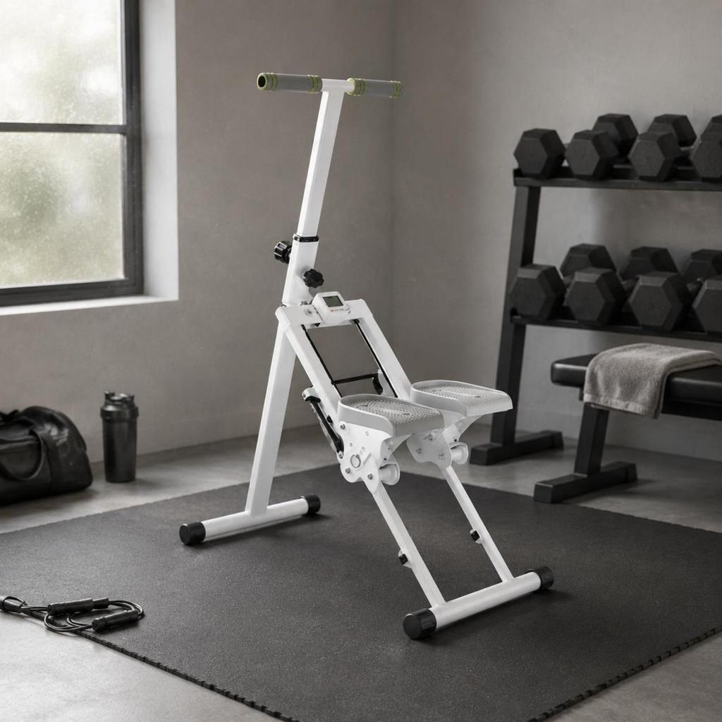 Folding Climbing Machine Compact Stair Stepper Fitness Equipment for Home Gym