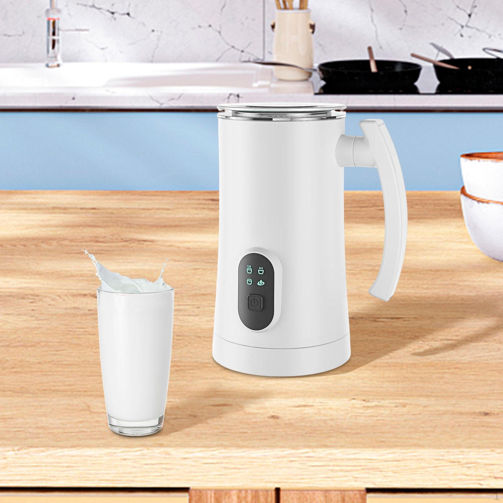 Electric Milk Frother Multifunctional Automatic Warmer for Cream Matcha Black
