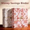 with Combination Lock Savings Binder Savings Challenge Book  Cash Envelope System