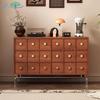 Vintage Retro Five-Drawer Light Luxury Bedside & Storage Cabinet