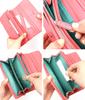 Campo 2 Long Wallet with Flap Closure 5388012 [Hocomomola] (Pink (32))