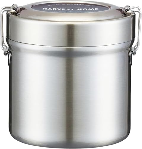 Skater Insulated Lunch Box, Bowl Type, 600ml Small Capacity, Stainless Steel Lunch Jar, Vacuum Insulated, Basic STLB1AG-A