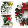 Red Berry Christmas Wreath 20/30/40cm Window Hanging Decor Pendant Xmas Tree Garland  Shopping Mall