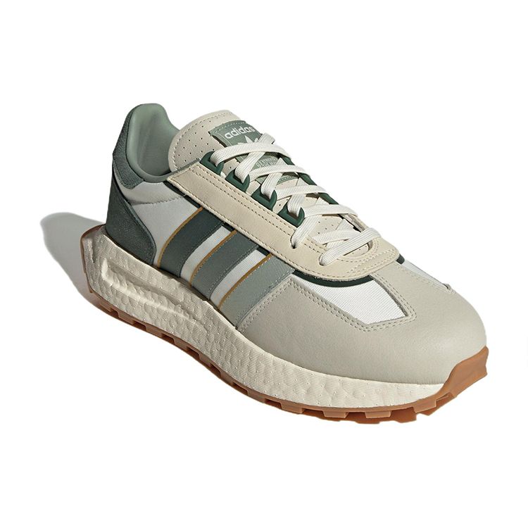 Adidas Originals Retropy E5 Fabric Comfortable Lightweight Non-Slip Low-Top Lifestyle Casual Shoes Unisex Sneakers Green White IE0499