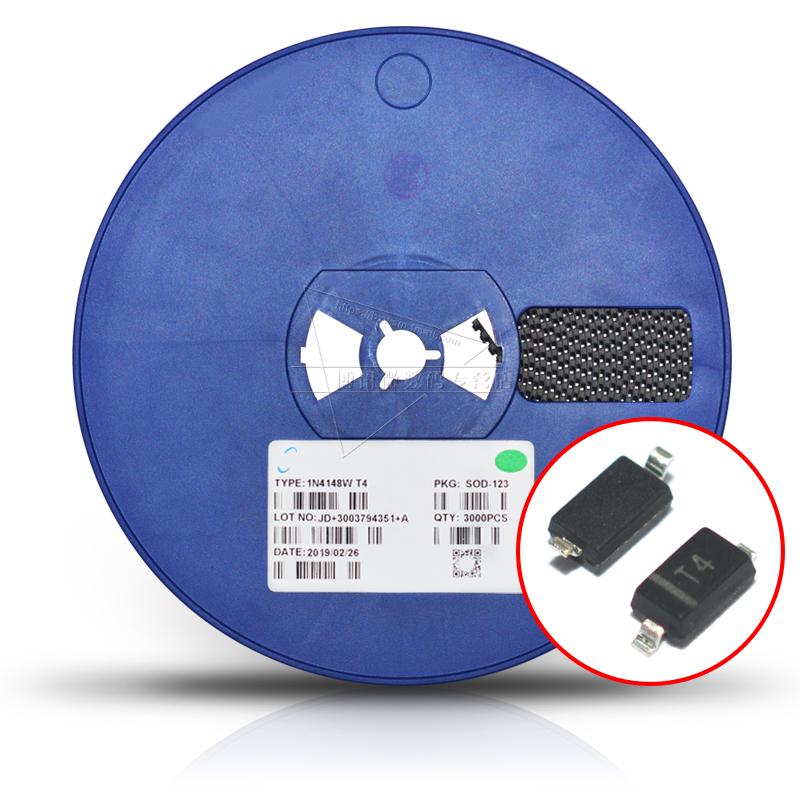 1N4148 IN4148W Spínací dioda SOD123/323 LL34 1206 SMD